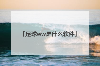 足球ww是什么软件