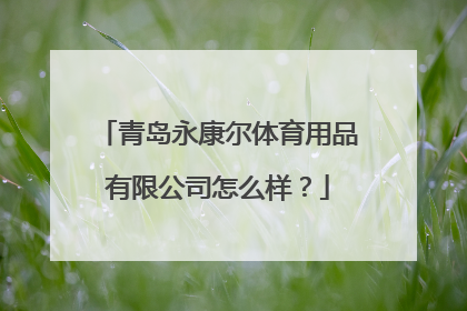 青岛永康尔体育用品有限公司怎么样？