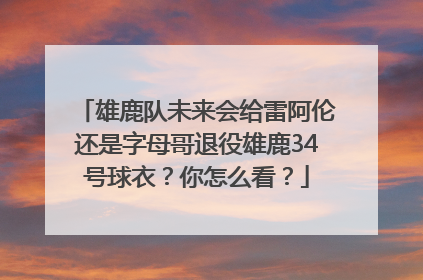 雄鹿队未来会给雷阿伦还是字母哥退役雄鹿34号球衣？你怎么看？