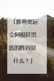 雅典奥运会阿根廷男篮的阵容是什么？