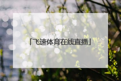 「飞速体育在线直播」广东体育在线直播