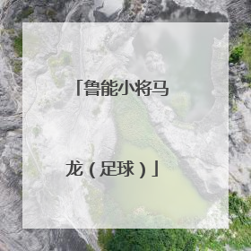 鲁能小将马龙（足球）