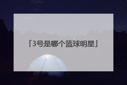 「3号是哪个篮球明星」30号是哪个篮球明星