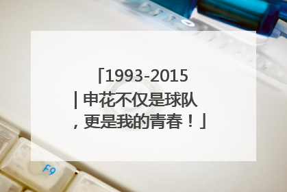 1993-2015 | 申花不仅是球队，更是我的青春！