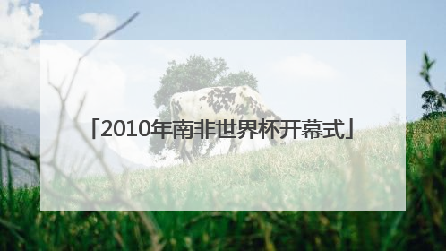 「2010年南非世界杯开幕式」南非世界杯开幕式光辉岁月