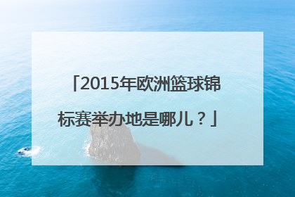 2015年欧洲篮球锦标赛举办地是哪儿？