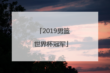 「2019男篮世界杯冠军」2019男篮世界杯冠军决赛