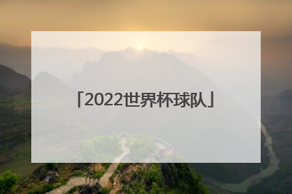 「2022世界杯球队」2022世界杯球队实力排名