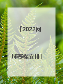 「2022网球赛程安排」2022年安徽省运动会网球赛程安排