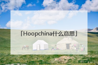 Hoopchina什么意思