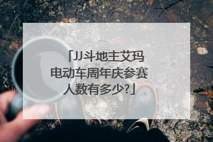 JJ斗地主艾玛电动车周年庆参赛人数有多少?