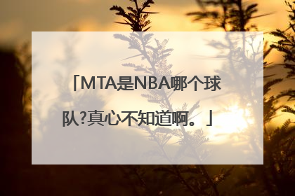 MTA是NBA哪个球队?真心不知道啊。