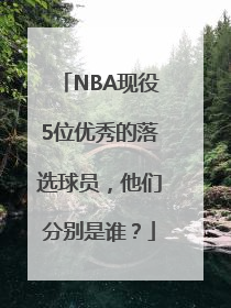 NBA现役5位优秀的落选球员，他们分别是谁？