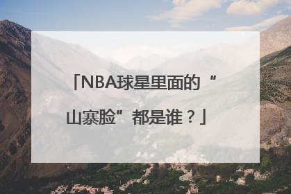 NBA球星里面的“山寨脸”都是谁？