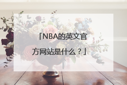 NBA的英文官方网站是什么？