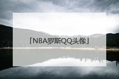 NBA罗斯QQ头像