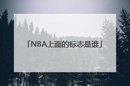 NBA上面的标志是谁