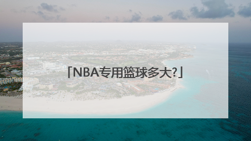 NBA专用篮球多大?