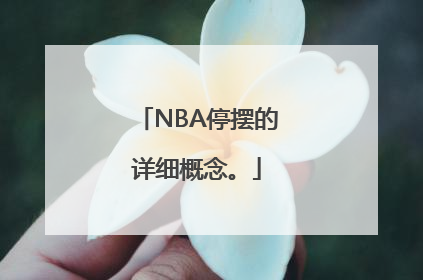 NBA停摆的详细概念。