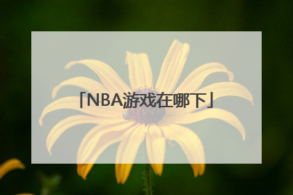 NBA游戏在哪下