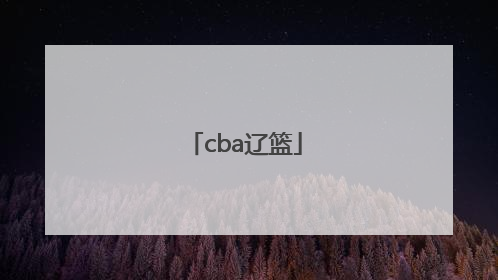 「cba辽篮」cBA辽篮赛程表