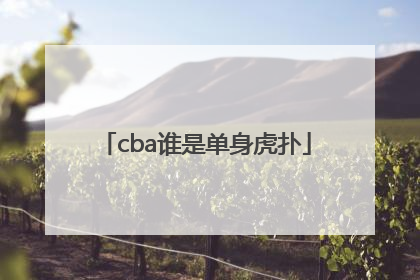 cba谁是单身虎扑