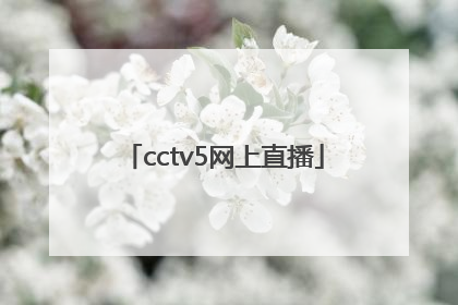 「cctv5网上直播」cctv5网上直播看不了