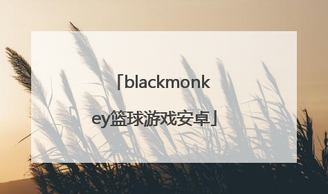 「blackmonkey篮球游戏安卓」blackmonkey棒球游戏安卓