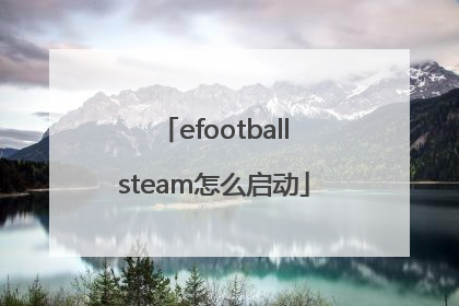 efootballsteam怎么启动