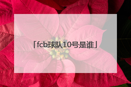 fcb球队10号是谁