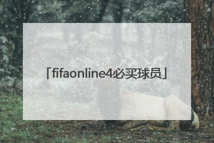 「fifaonline4必买球员」fifaonline4买球员要多久