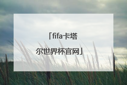 「fifa卡塔尔世界杯官网」卡塔尔世界杯足球官网