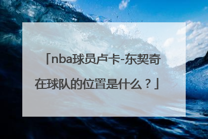 nba球员卢卡-东契奇在球队的位置是什么？