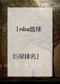 「nba篮球巨星排名」Nba篮球巨星