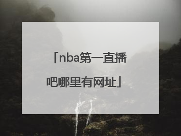 nba第一直播吧哪里有网址