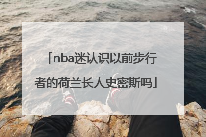 nba迷认识以前步行者的荷兰长人史密斯吗