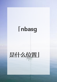 nbasg是什么位置