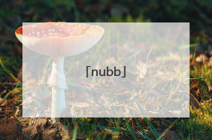 「nubb」bubble