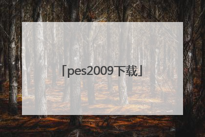 「pes2009下载」pes2009下载破解版